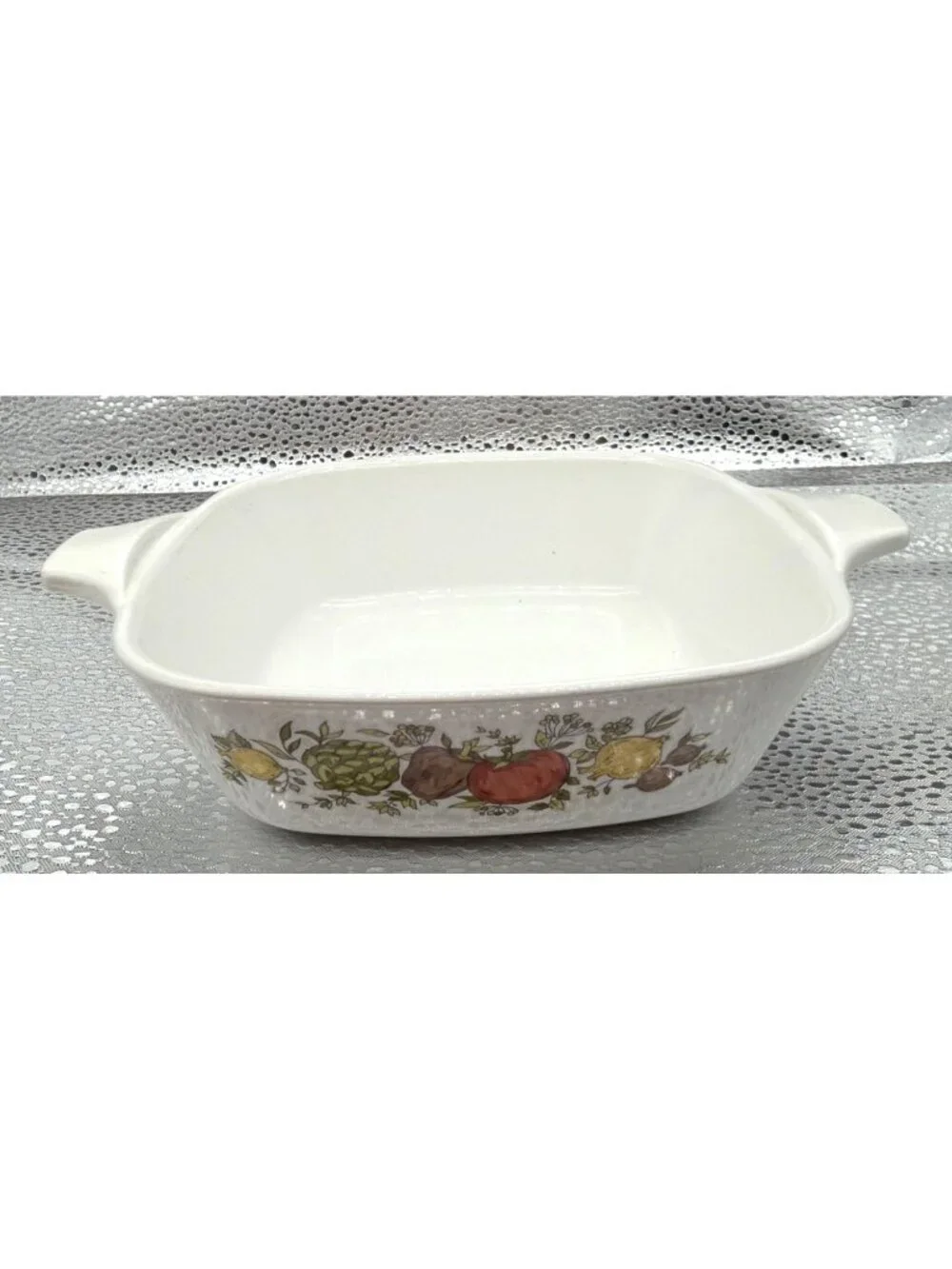 Vintage Spice Of Life Corning Ware Mini Casserole Dish P-41-B 1 3/4